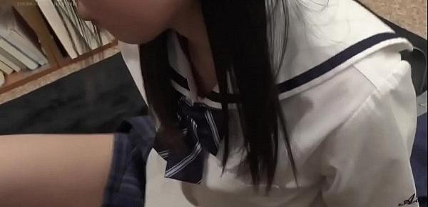  Young Hot Japanese Schoolgirl Teen Fucked in Library  - Mayori Nishikura